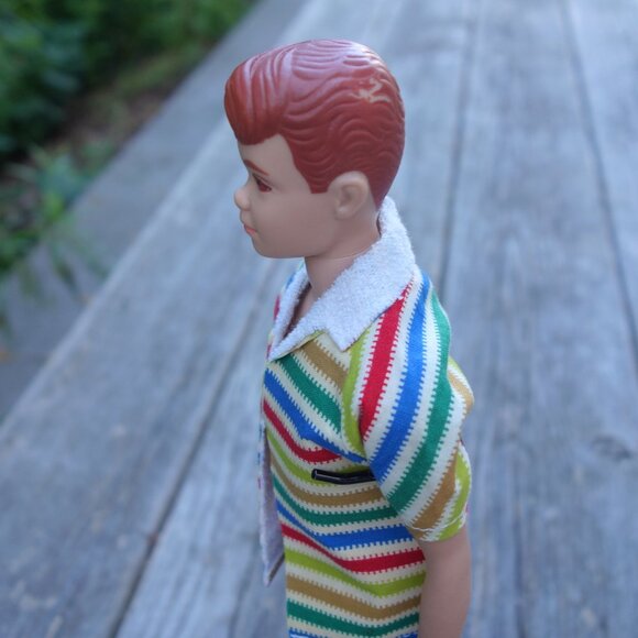 Vintage 1963 Allan HE'S KEN'S BUDDY BY MATTEL Doll with Stand STOCK NO. 1000 - Picture 13 of 16